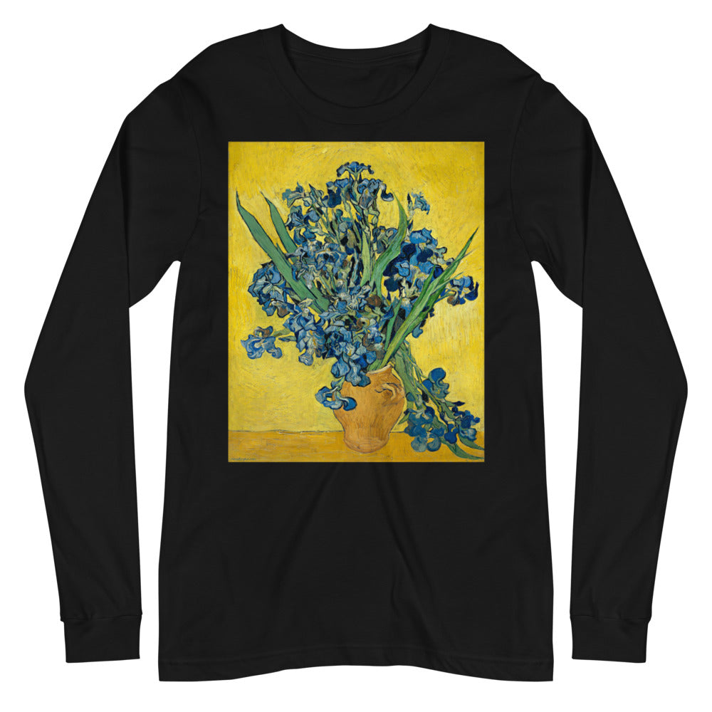 Premium Long Sleeve - van Gogh: Irises in a Vase