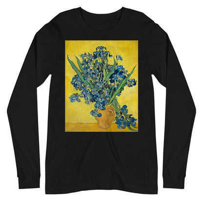 Premium Long Sleeve - van Gogh: Irises in a Vase