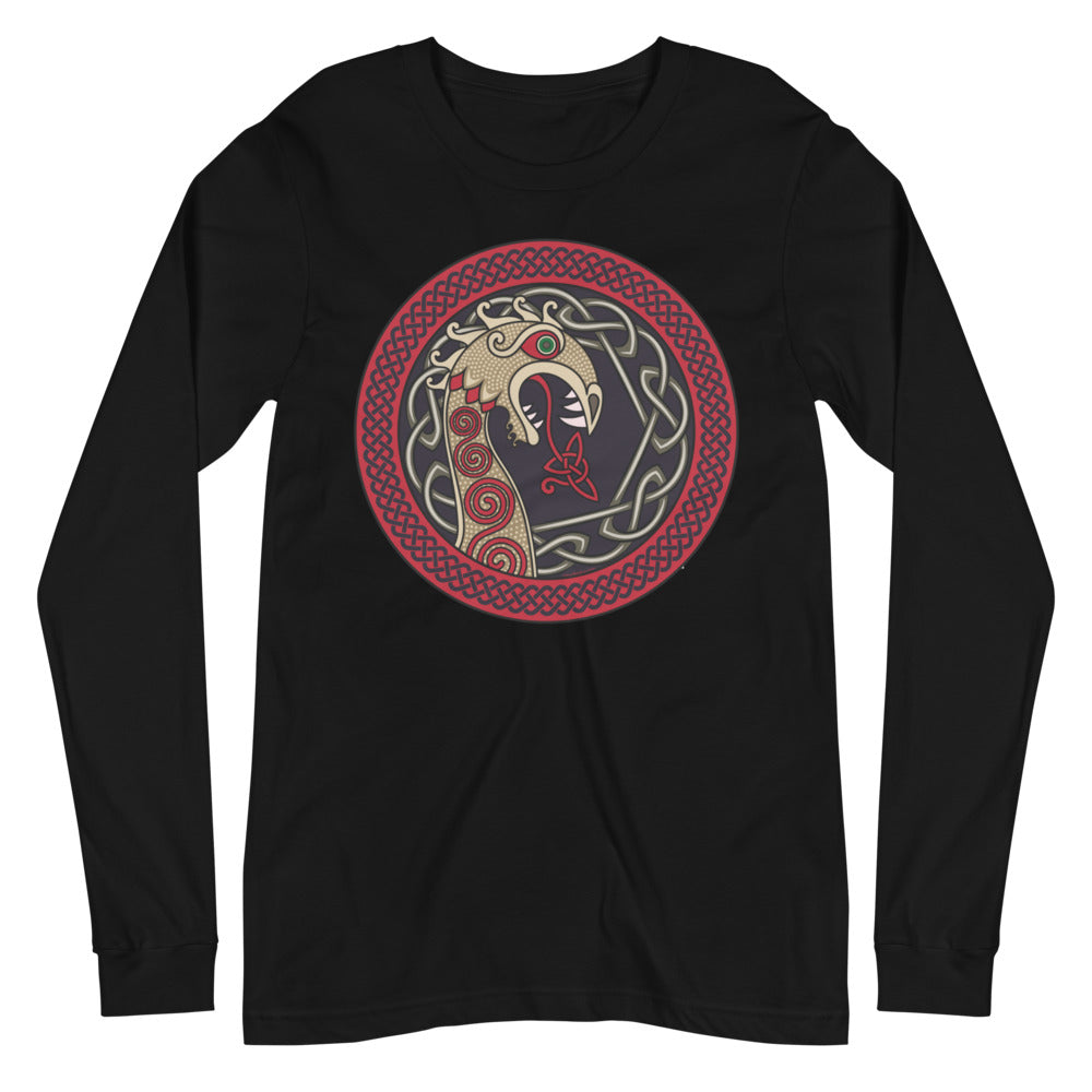 Premium Long Sleeve - Viking Warship Dragon