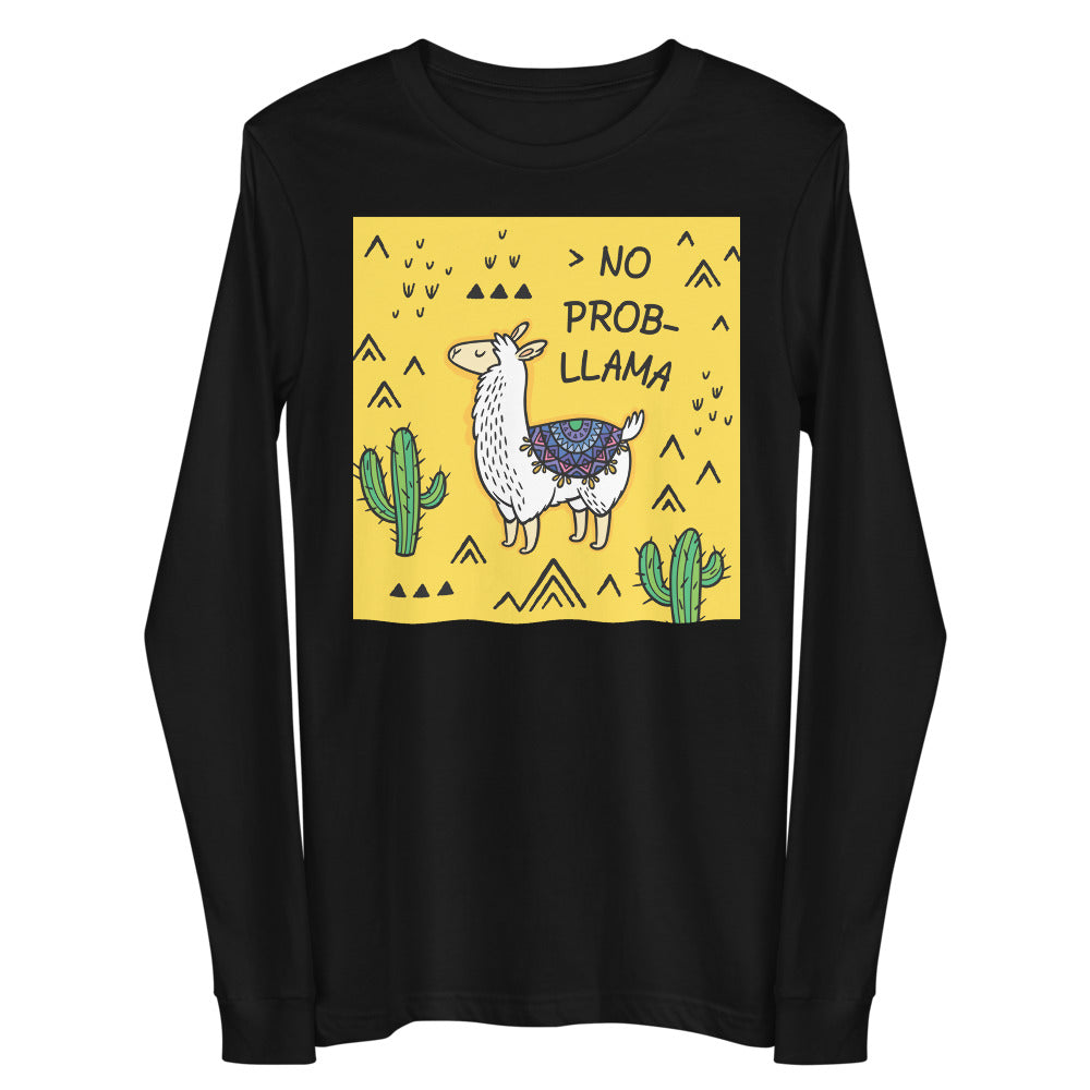 Premium Long Sleeve - NO PROB-LLAMA