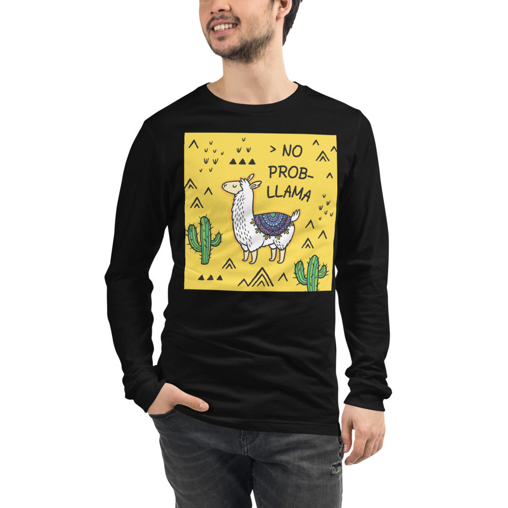 Premium Long Sleeve - NO PROB-LLAMA