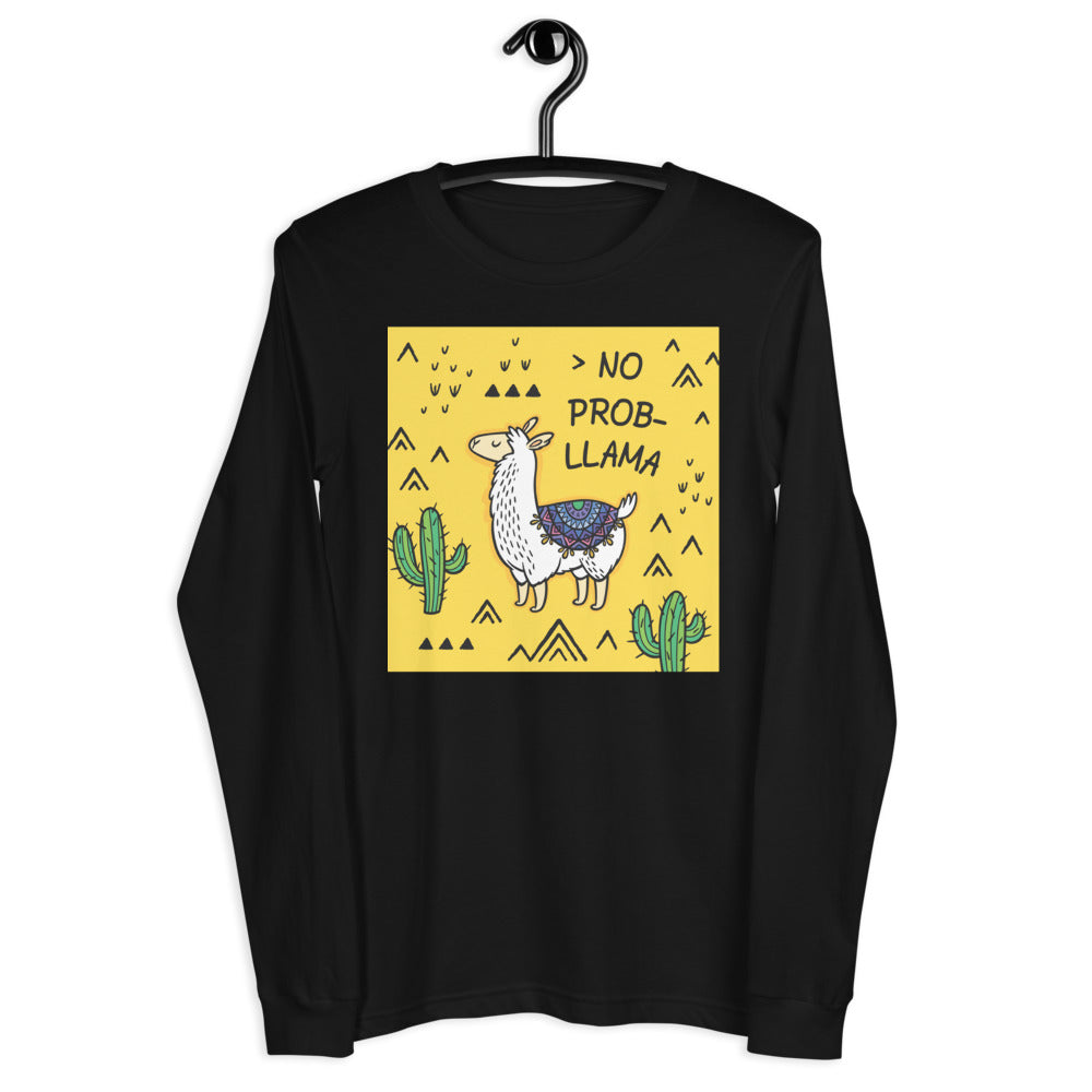 Premium Long Sleeve - NO PROB-LLAMA