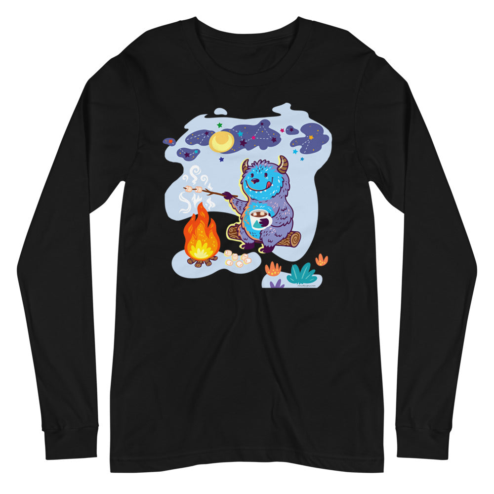 Premium Long Sleeve - Yeti Campfire