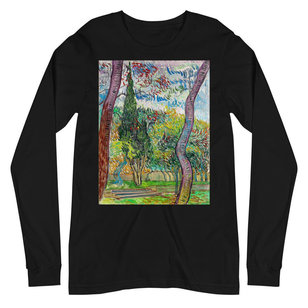Premium Long Sleeve - van Gogh: Parc at Saint-Paul Hospital