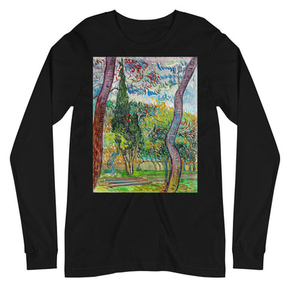 Premium Long Sleeve - van Gogh: Parc at Saint-Paul Hospital
