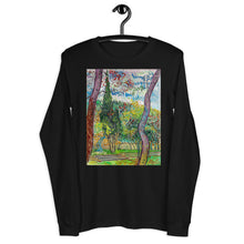 Load image into Gallery viewer, Premium Long Sleeve - van Gogh: Parc at Saint-Paul Hospital
