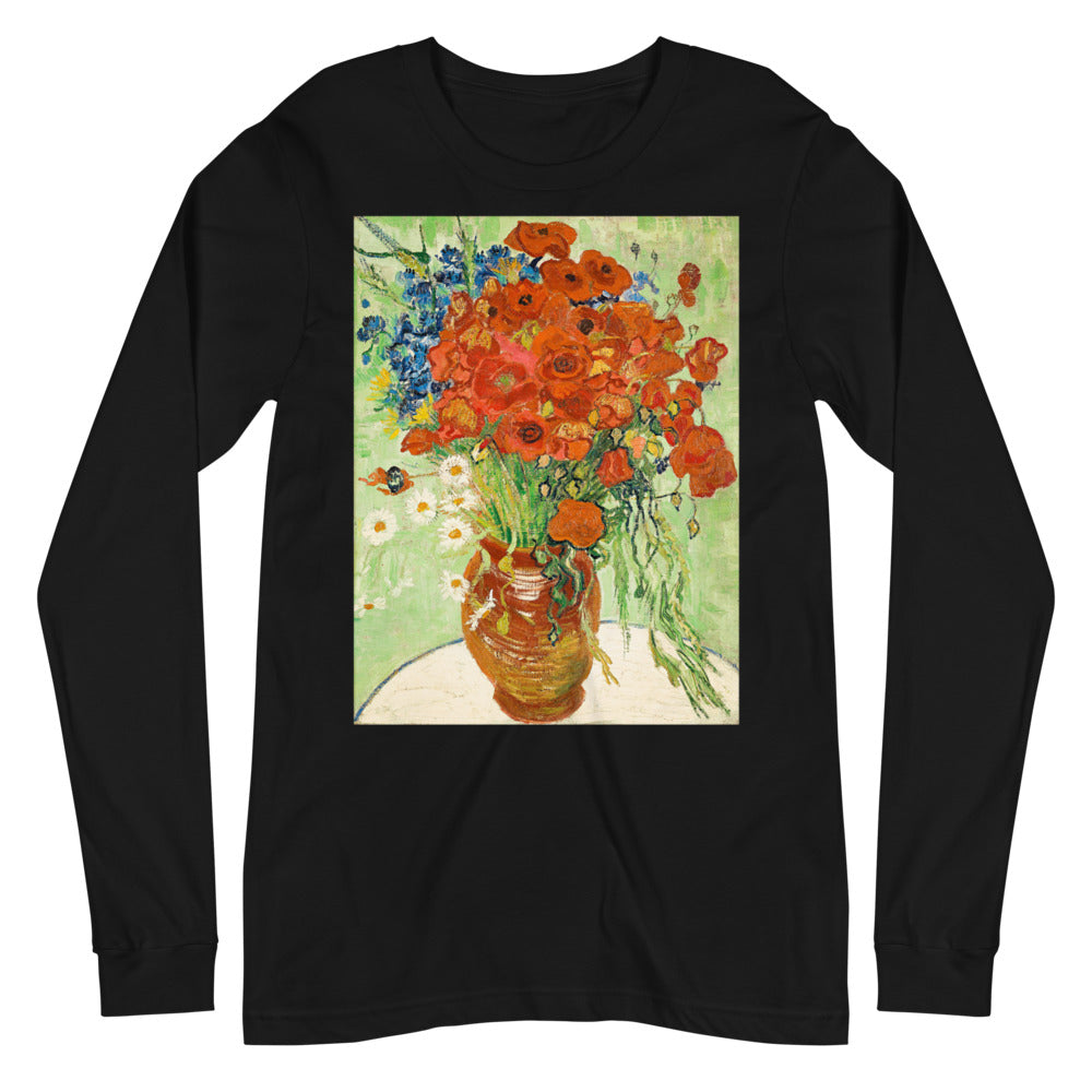 Premium Long Sleeve - van Gogh: Cornflowers & Poppies