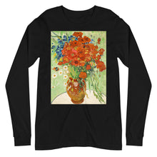 Load image into Gallery viewer, Premium Long Sleeve - van Gogh: Cornflowers &amp; Poppies
