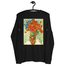Load image into Gallery viewer, Premium Long Sleeve - van Gogh: Cornflowers &amp; Poppies
