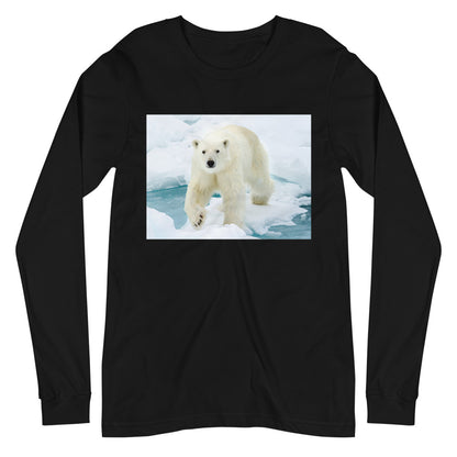 Premium Long Sleeve - Polar Bear on Ice