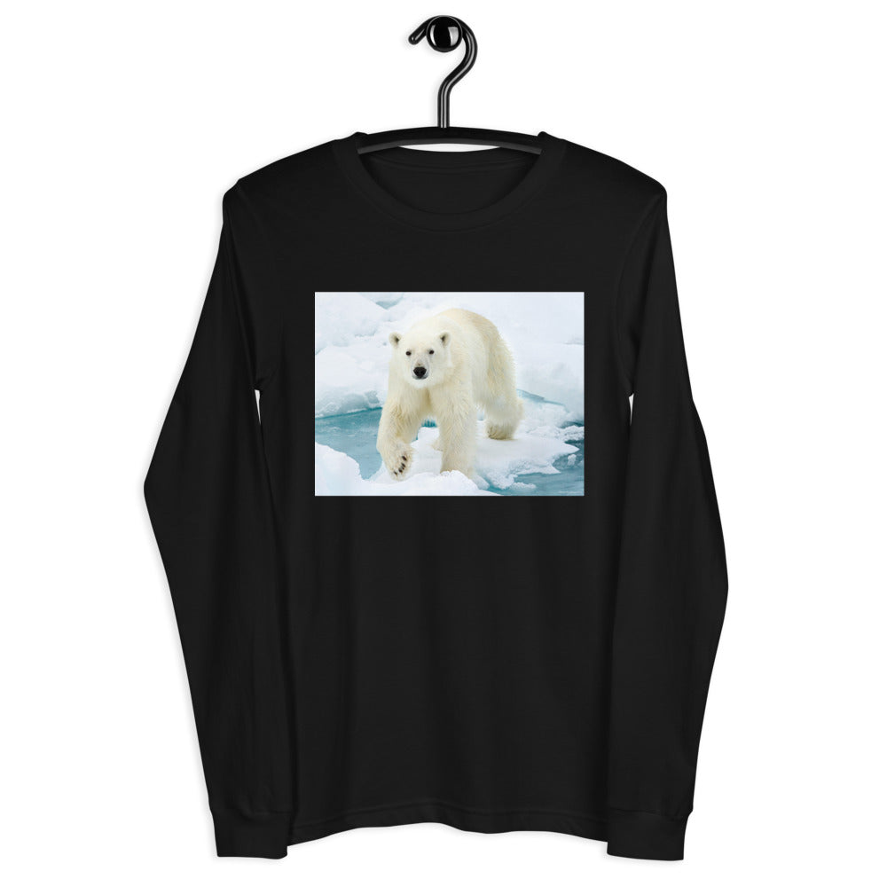 Premium Long Sleeve - Polar Bear on Ice