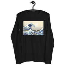 Load image into Gallery viewer, Premium Long Sleeve - Hokusai: The Great Wave Off Kanagawa
