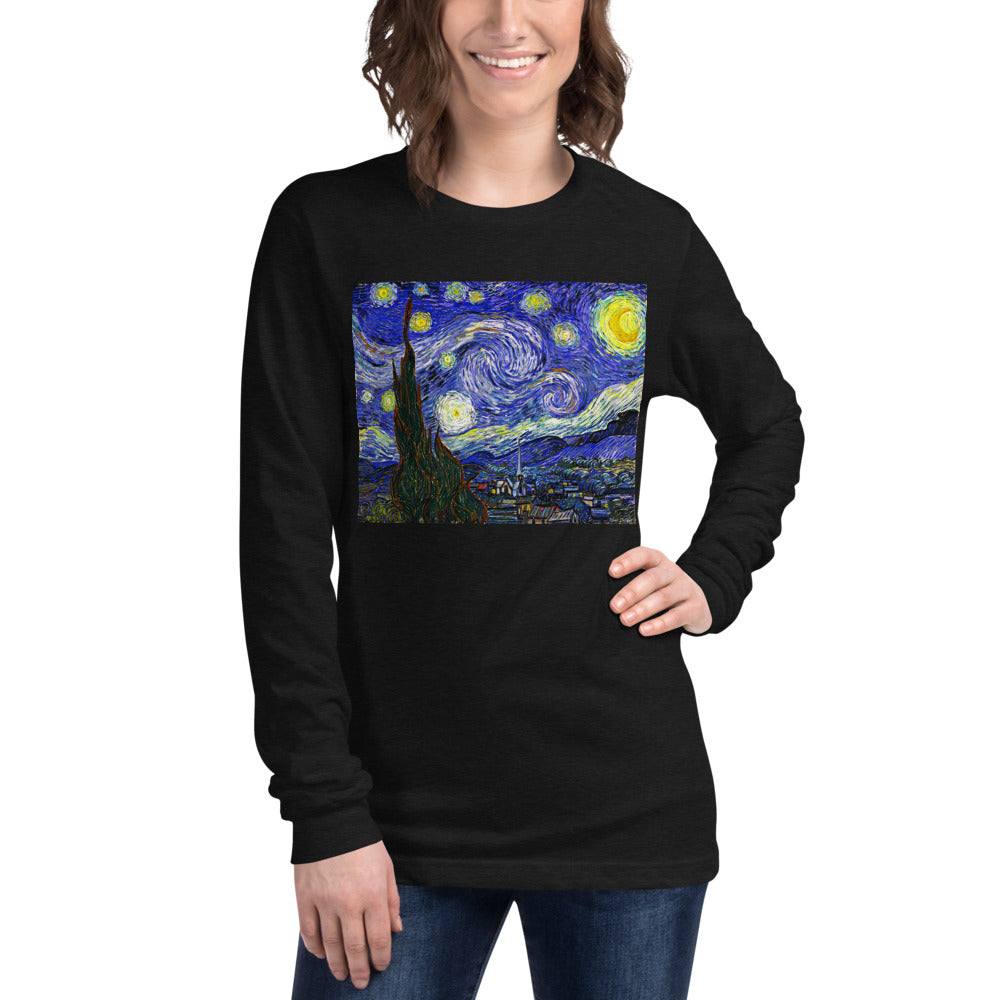 Premium Long Sleeve - van Gogh: Starry Night