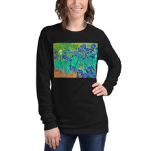 Load image into Gallery viewer, Premium Long Sleeve - van Gogh: Irises
