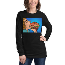 Load image into Gallery viewer, Premium Long Sleeve - Hamburger Feast
