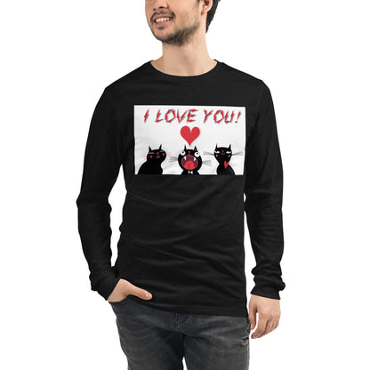 Premium Long Sleeve - I Love You!