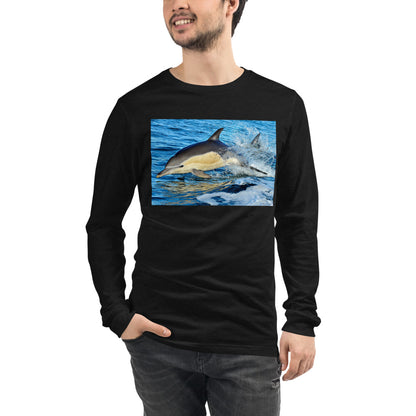 Premium Long Sleeve - Dolphin Splash