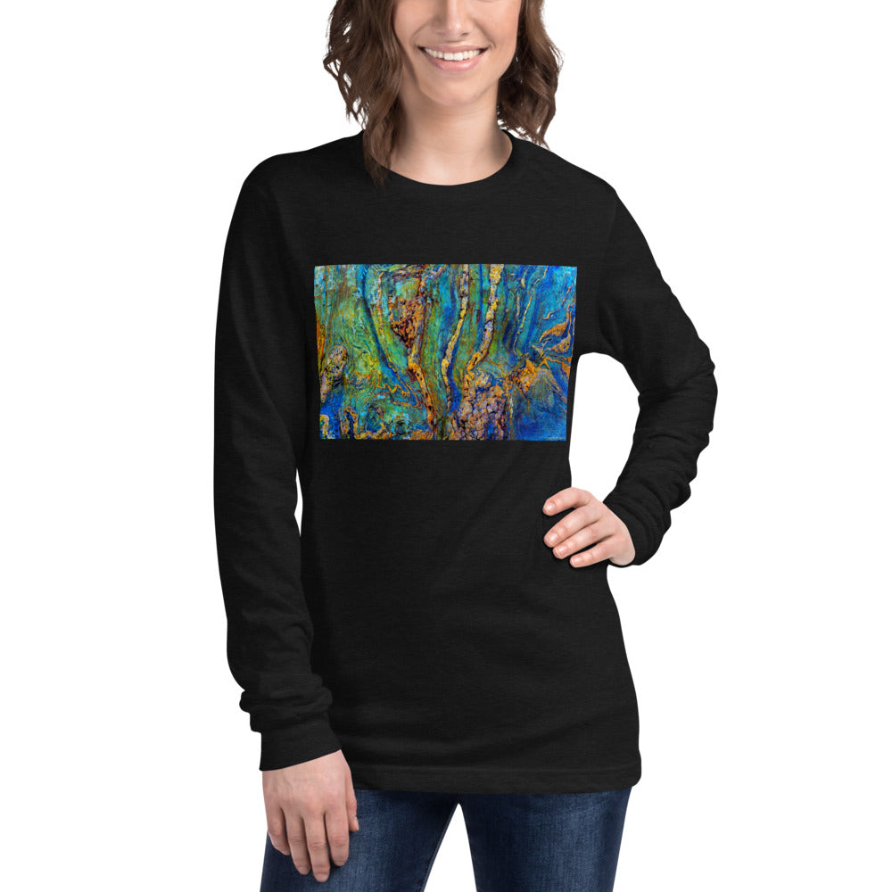 Premium Long Sleeve - Colorful Rock Seams