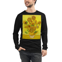 Load image into Gallery viewer, Premium Long Sleeve - van Gogh: 12 Sunflowers in a Vase
