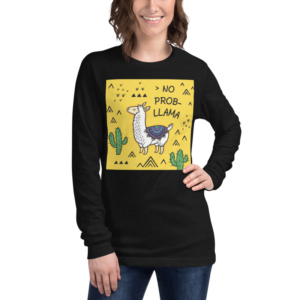 Premium Long Sleeve - NO PROB-LLAMA