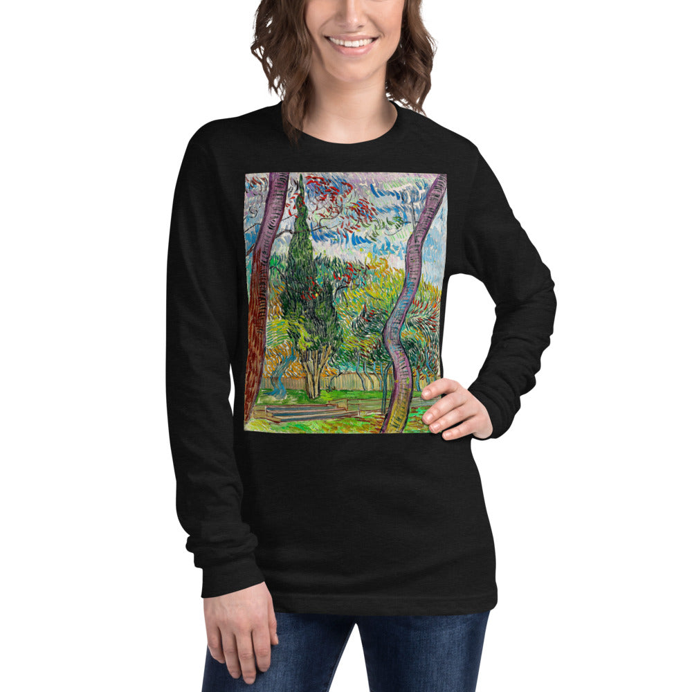 Premium Long Sleeve - van Gogh: Parc at Saint-Paul Hospital