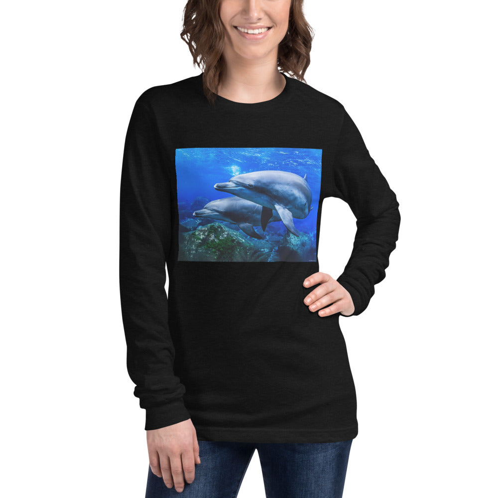 Premium Long Sleeve - Dolphin Formation