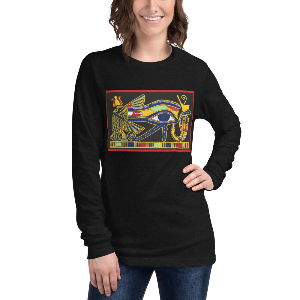 Premium Long Sleeve - Eye of Horus Papyrus