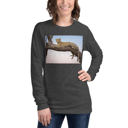 Premium Long Sleeve - Leopard Sunset