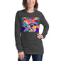Premium Long Sleeve - Abstract Triangles