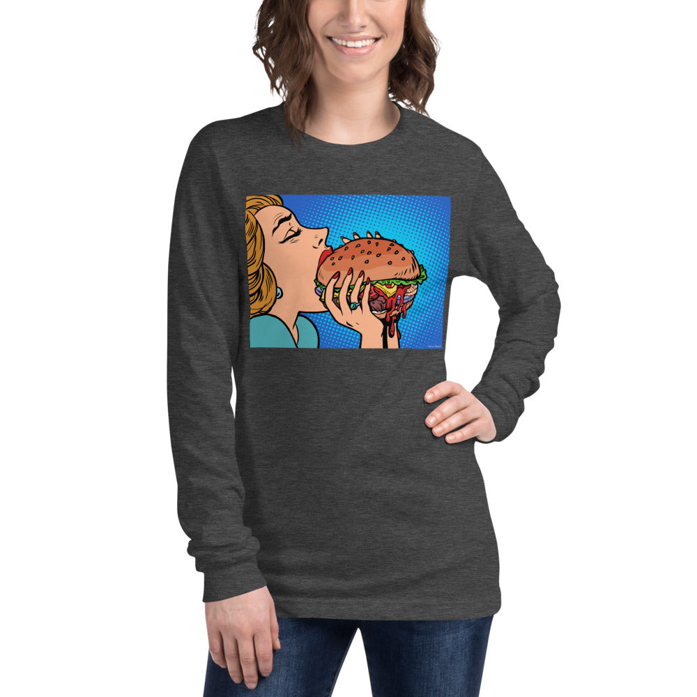 Premium Long Sleeve - Hamburger Feast