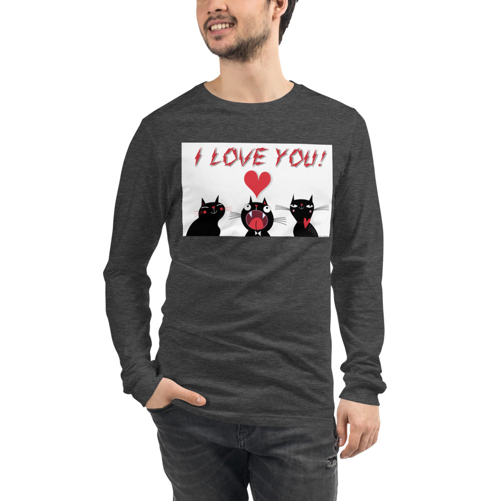 Premium Long Sleeve - I Love You!