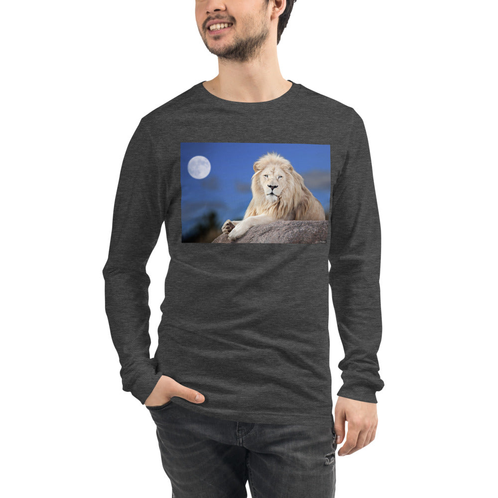 Premium Long Sleeve - Lion in Moonlight