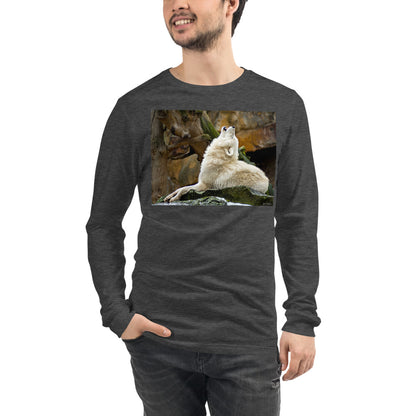 Premium Long Sleeve - Howling Wolf