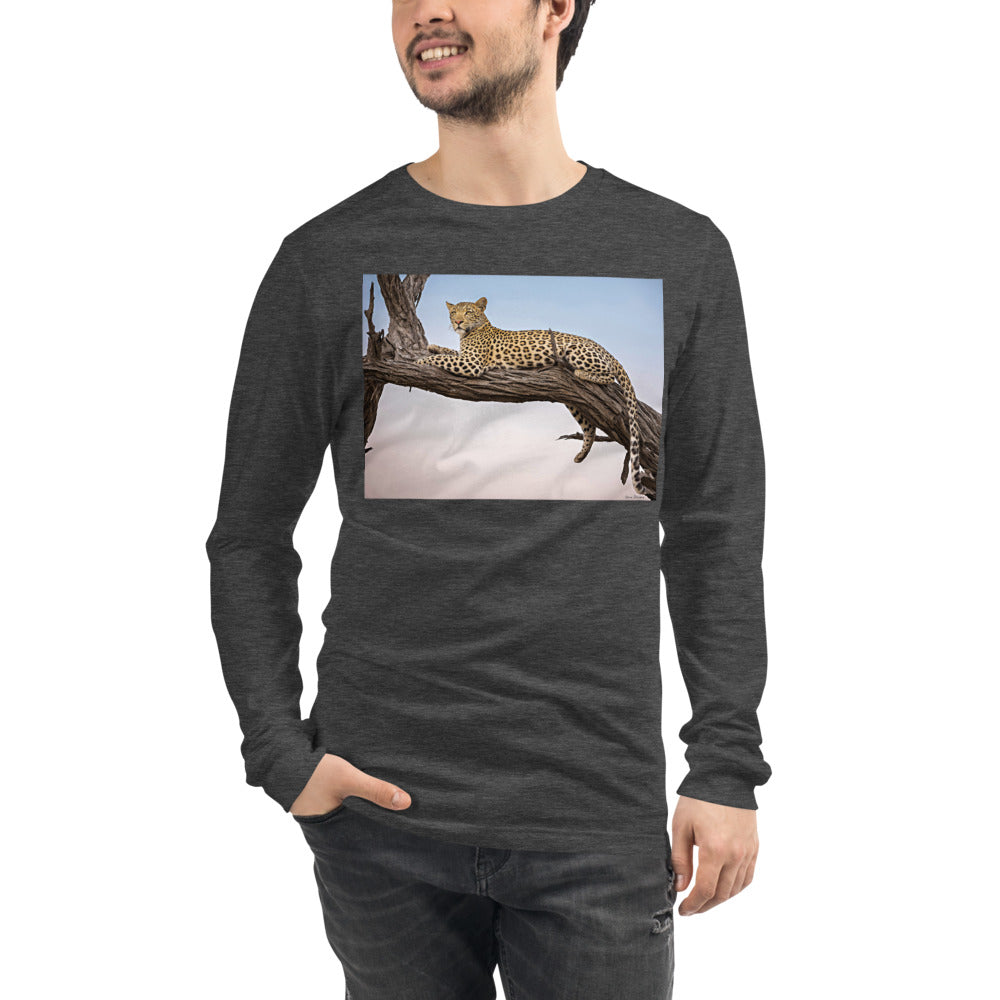 Premium Long Sleeve - Leopard Sunset