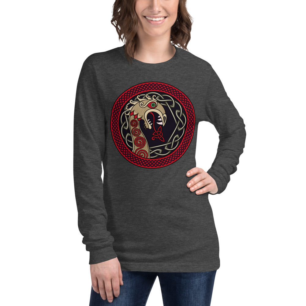 Premium Long Sleeve - Viking Warship Dragon