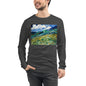 Premium Long Sleeve - van Gogh: Mountainous Fields
