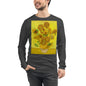 Premium Long Sleeve - van Gogh: 12 Sunflowers in a Vase