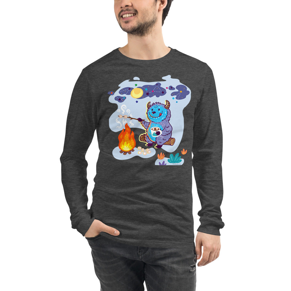 Premium Long Sleeve - Yeti Campfire
