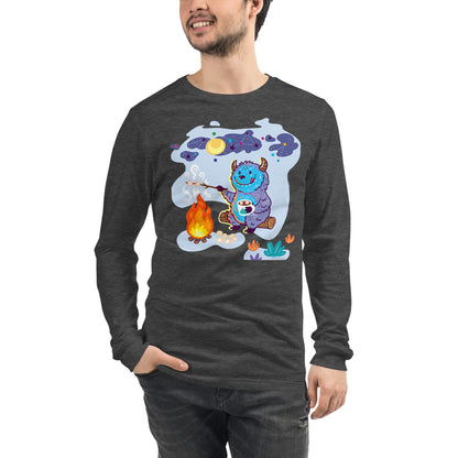 Premium Long Sleeve - Yeti Campfire