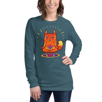 Premium Long Sleeve - Enlightened Hygge Fox