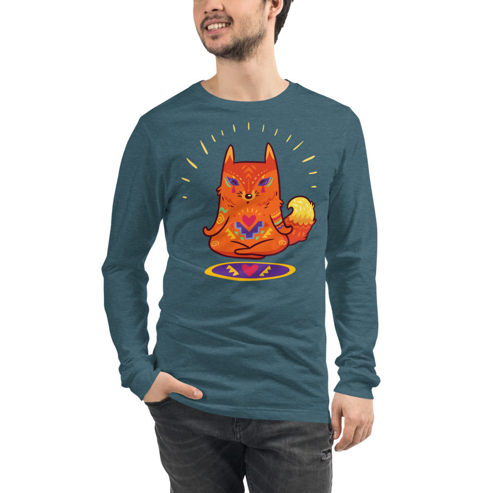 Premium Long Sleeve - Enlightened Hygge Fox