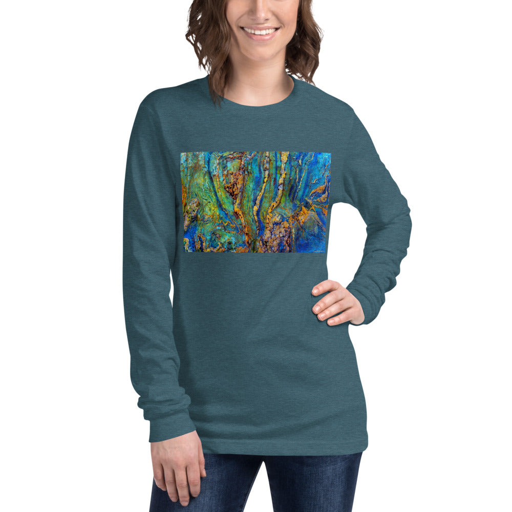 Premium Long Sleeve - Colorful Rock Seams