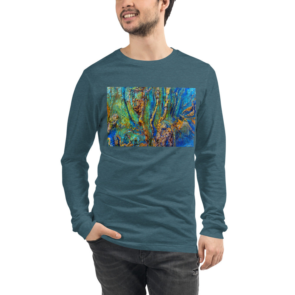 Premium Long Sleeve - Colorful Rock Seams