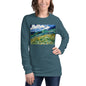 Premium Long Sleeve - van Gogh: Mountainous Fields