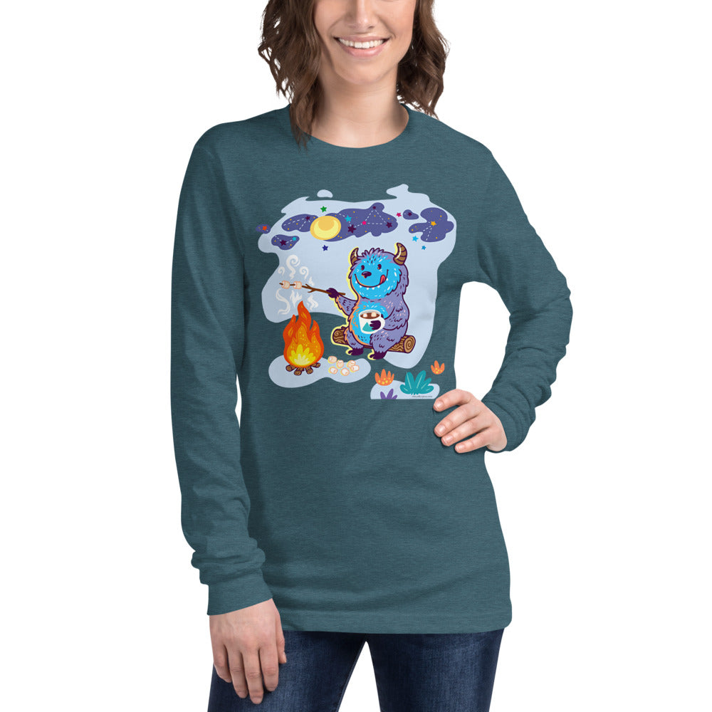 Premium Long Sleeve - Yeti Campfire