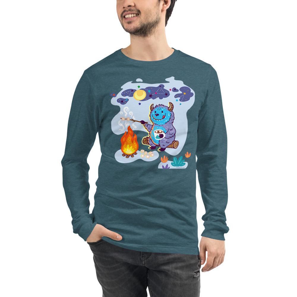 Premium Long Sleeve - Yeti Campfire
