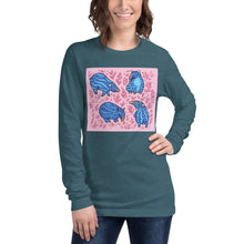 Load image into Gallery viewer, Premium Long Sleeve - Funny Blue Tapirs
