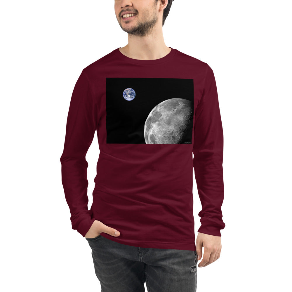 Premium Long Sleeve - NASA PHOTO: Earth & Moon