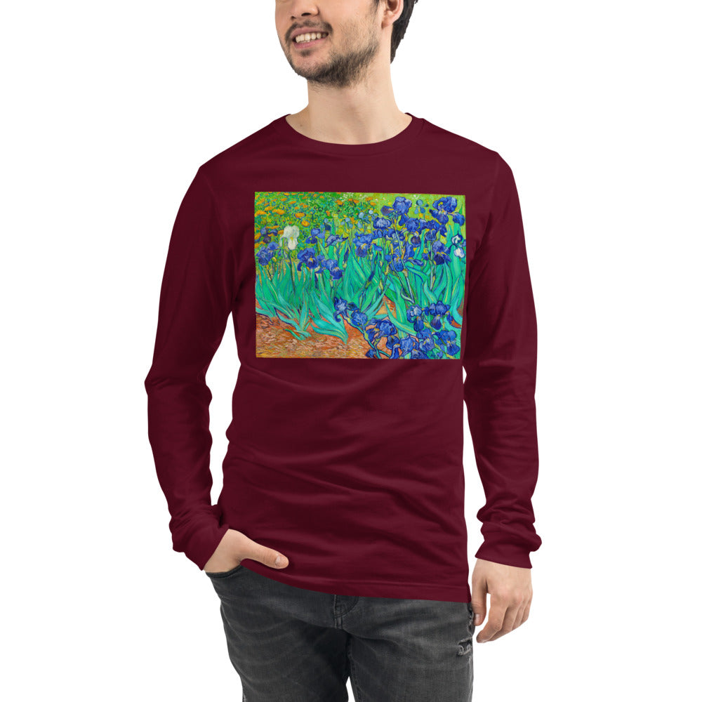 Premium Long Sleeve - van Gogh: Irises