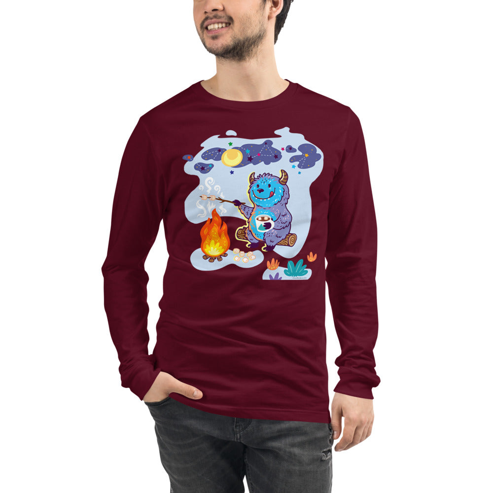 Premium Long Sleeve - Yeti Campfire